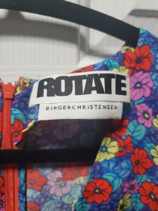 Rotate Birger Christensen Heather Floral Midi Dress | 10 - Picture 4 of 8